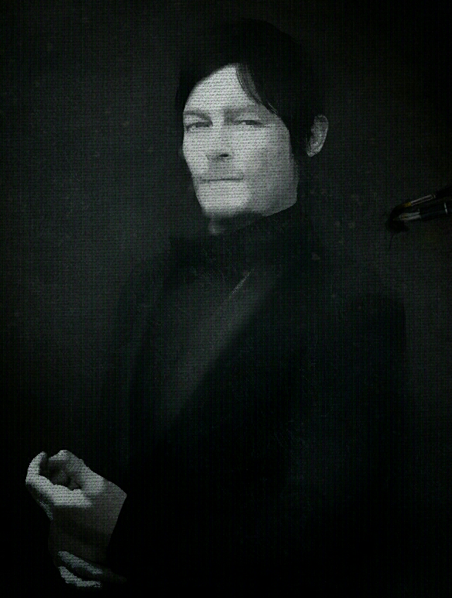 Norman Reedus (Various media on canvas/digital)