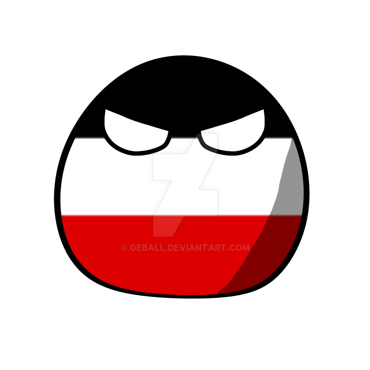 Rectangle Countryball German Empire Countryball by GEball on DeviantArt