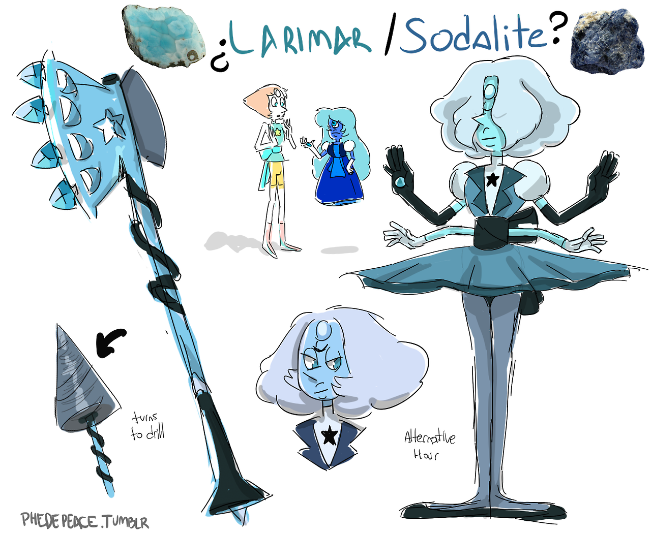 Sapphire and Pearl fusion Steven Universe by TS2FEDE on DeviantArt