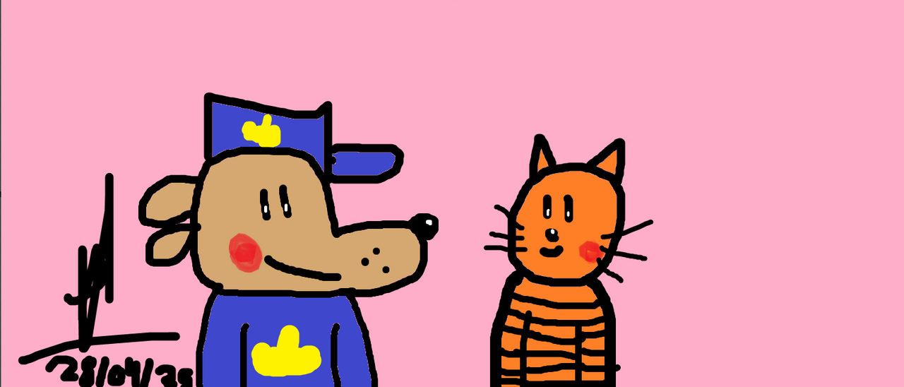 dog man x petey 2 by Gamego99 on DeviantArt