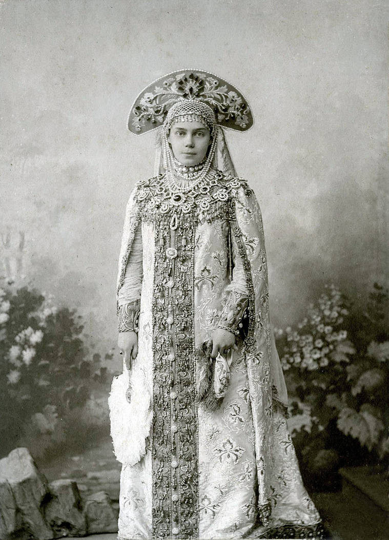 Grand duchess of russia. Костюм княжны Ксении 1903.
