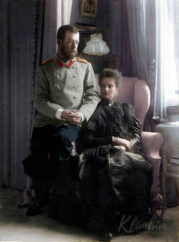 Nicholas II and Alexandra Feodorovna, ca. 1899