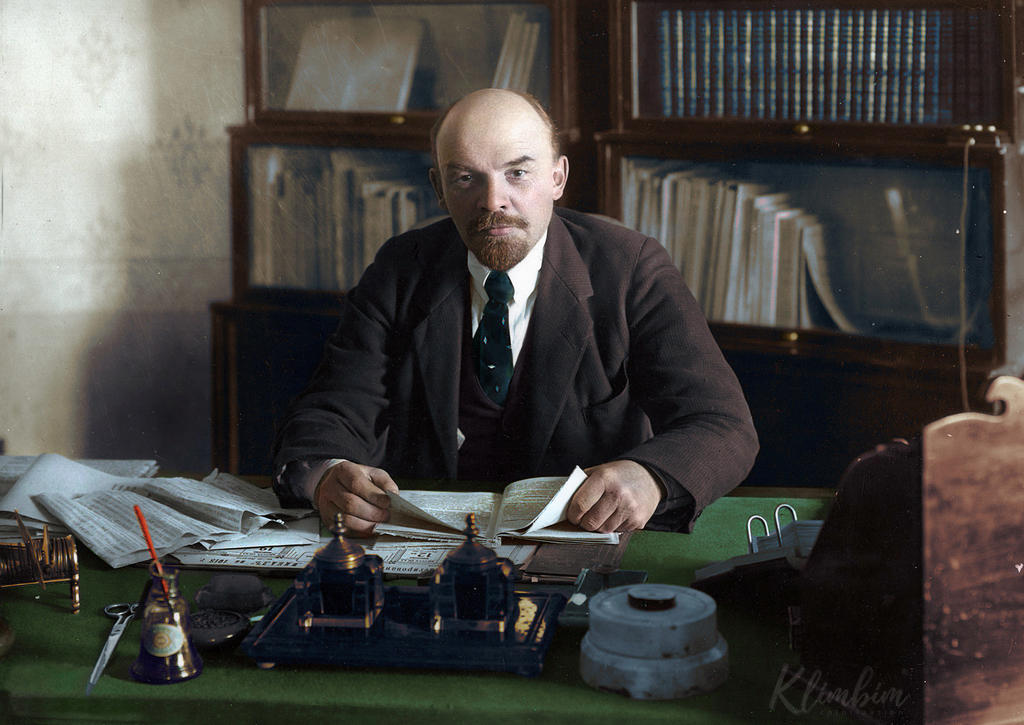 Lenin 1918 by klimbims on DeviantArt