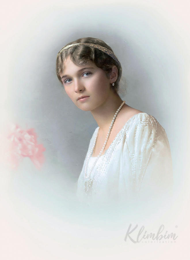 Grand Duchess Olga Nikolaevna Romanov By Klimbims On