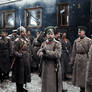 The arrival of Emperor Nicholas II 30.01.1916