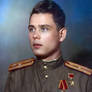 Hero of the Soviet Union Pyotr Grekov,28-08-1945