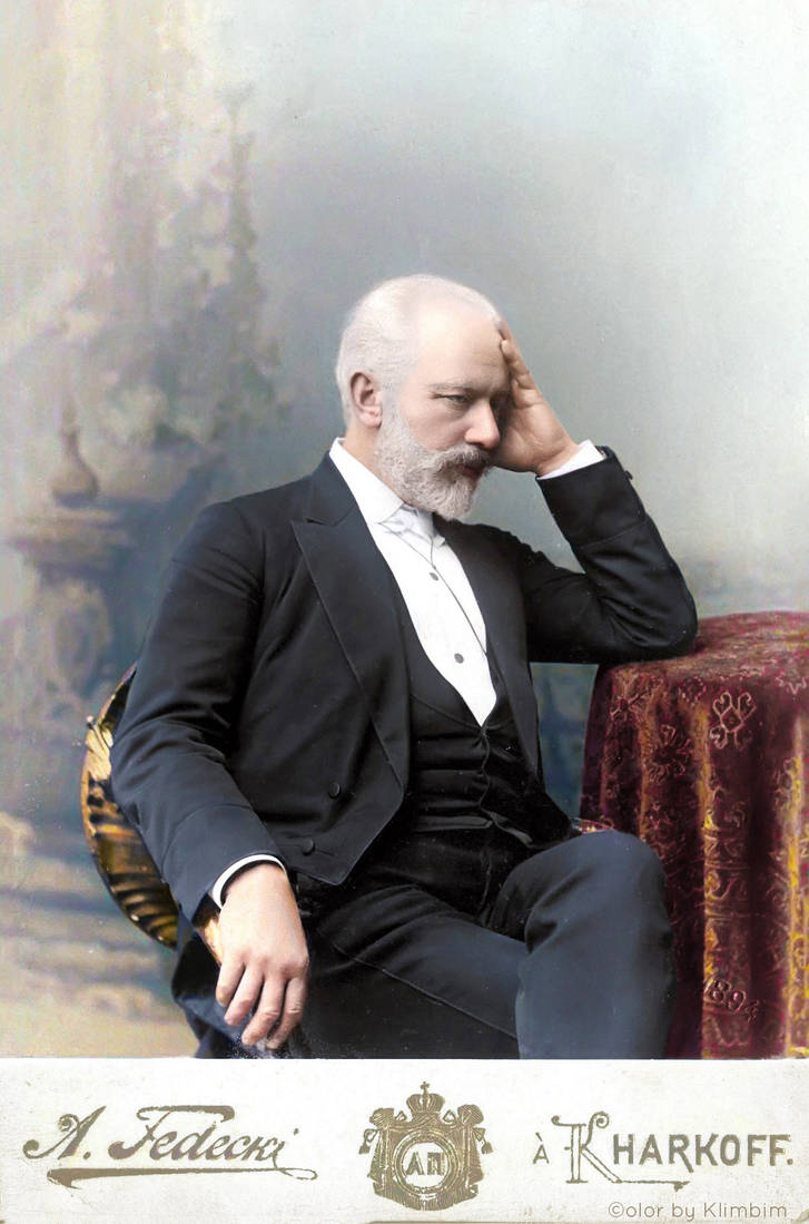 Pyotr Ilyich Tchaikovsky, 14 March 1893 by klimbims on DeviantArt