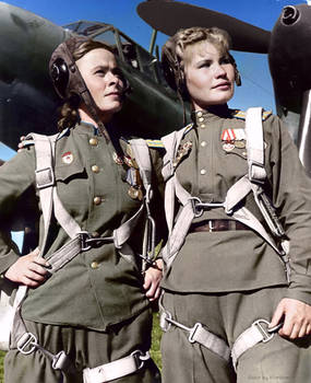Maria Dolina and Alexandra Votintseva