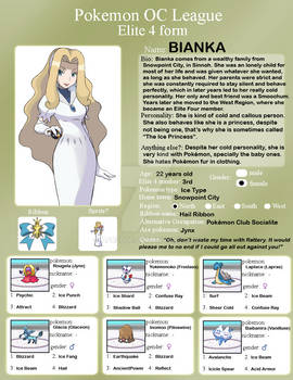 OCPL - Elite 4 Member Bianka