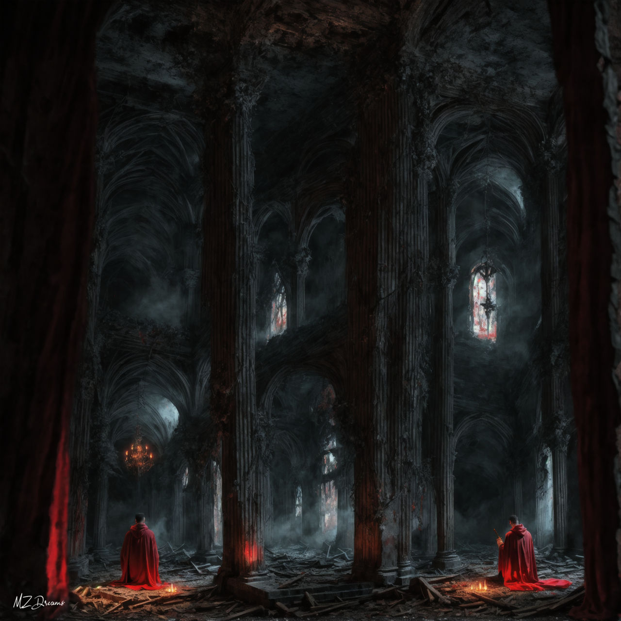 Satan's Ramp The Satanic Temple by MZDreams on DeviantArt