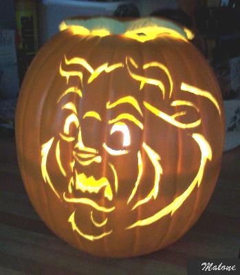 Disney Pumpkin 2004