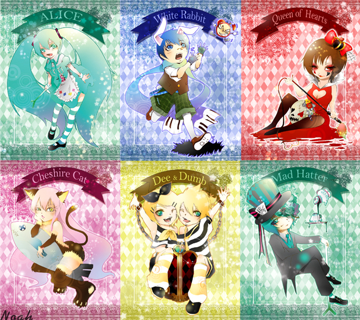 Vocaloid in wonderland