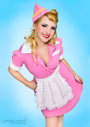 Diner Girl Pin-Up II
