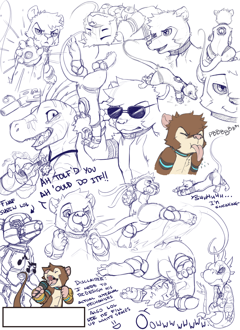 Shrew doodles dump