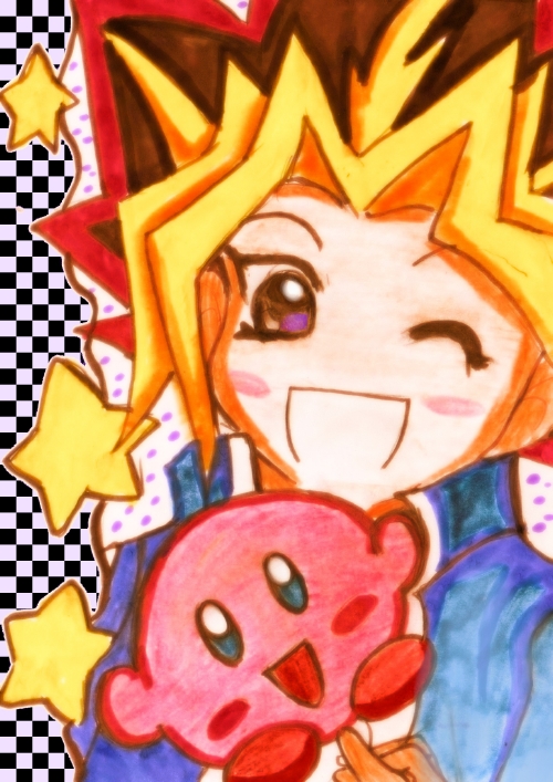 Yami Yugi and Kirby