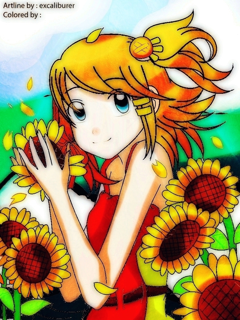 Himawari Sunflower by excaliburer