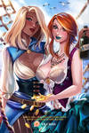 Commission: Kinaree and Laila by OlchaS