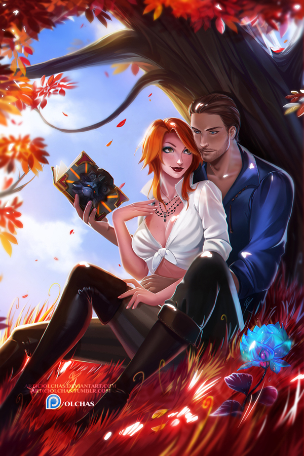 Commission: Laila and Caleb :NSFW optional: