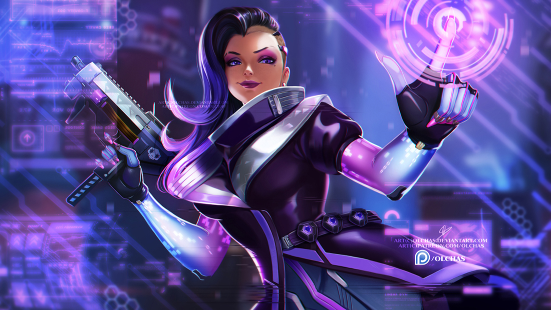 Sombra: Boop! :NSFW optional: