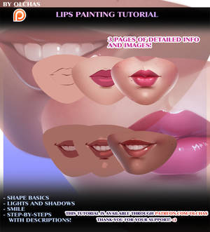 Lips Painting Tutorial preview