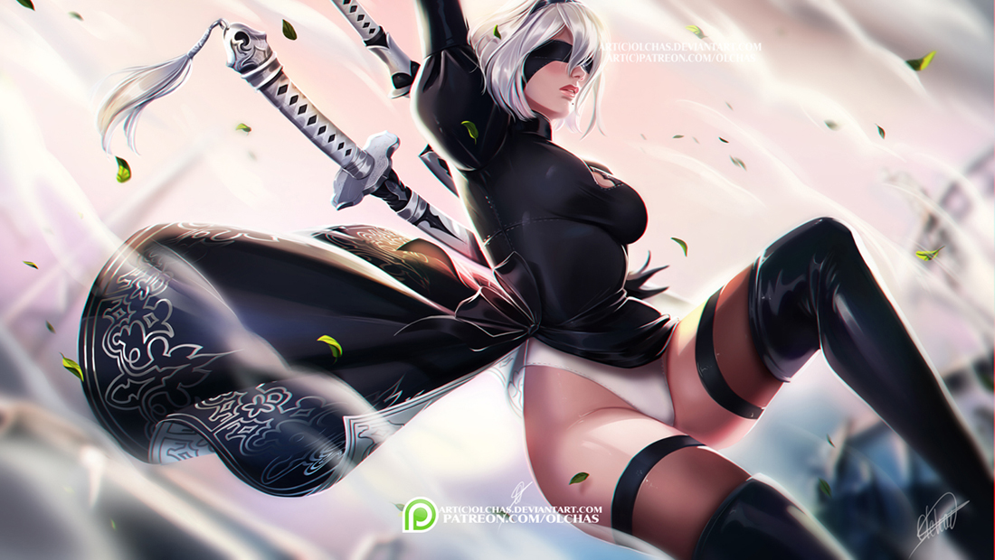 2B (Nier Automata) :NSFW optional: