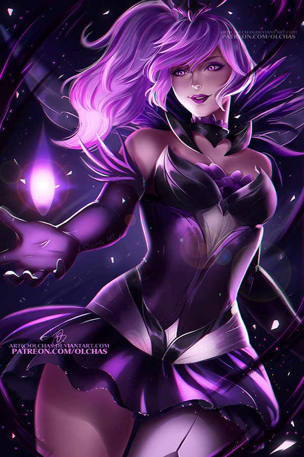 Dark Elementalist Lux  :NSFW optional: