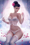 Bride Amelie Lacroix (Widowmaker) by OlchaS