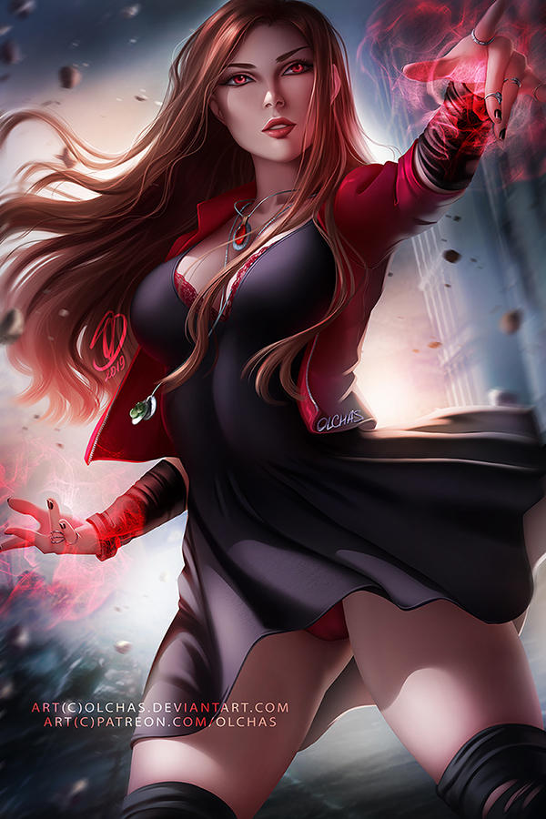 Scarlet witch hot