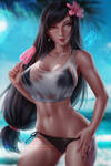 Summer Tifa by OlchaS