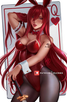 Bunny Erza Scarlet