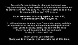 DeviantArt arts removal info