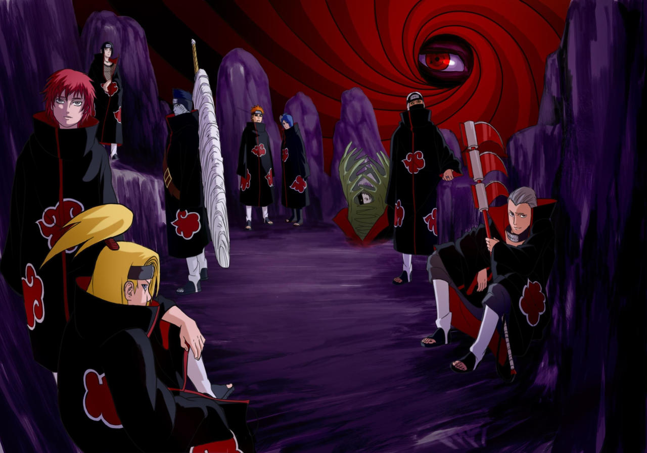 Akatsuki Hideout - Exclusive HD Wallpaper by UniqArtWorkStudio on ...