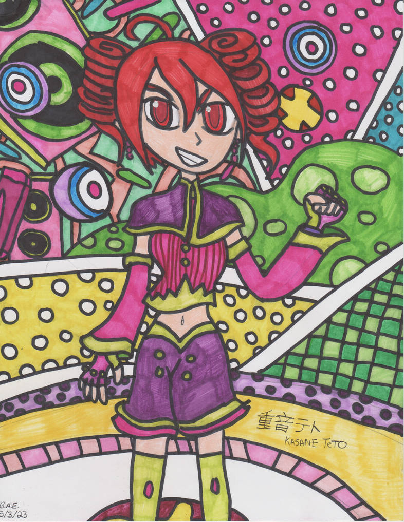 Kasane Teto - Raspberry * Monster by Macabre-Cat94 on DeviantArt