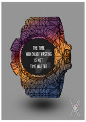 Watch Poly-Art - Quote Variant Poster