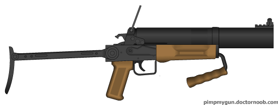 PJZ: Single shot Grenade launcher