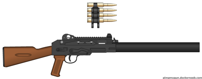 Heavy Suppresed Machine Gun AkA The Rivet Gun