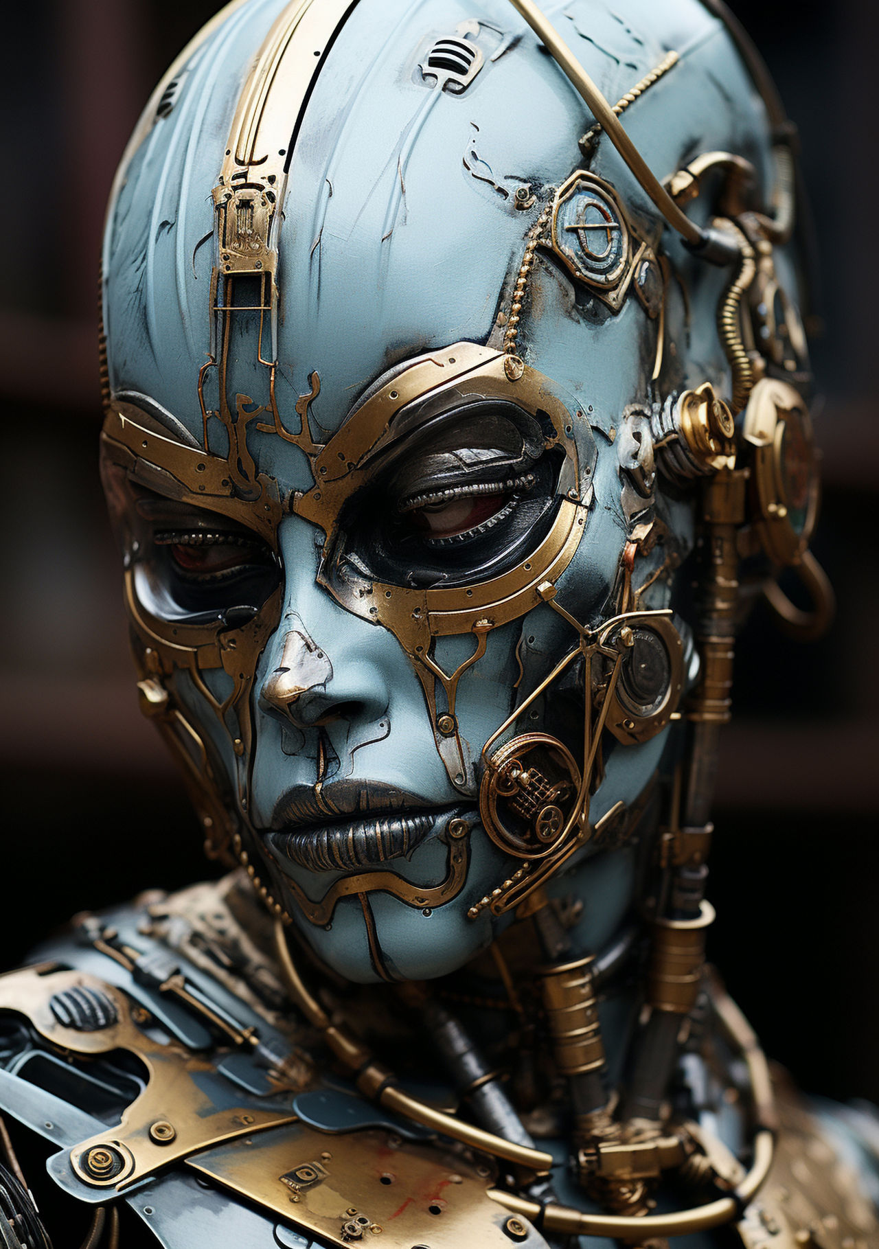 Decrepite Skull Decrepit Android 3 by otterinajourney on DeviantArt