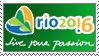 Rio 2016 stamp