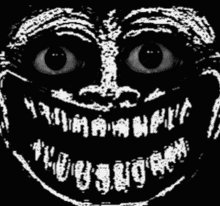 Black Troll Face by Synthetic-Goblin on DeviantArt