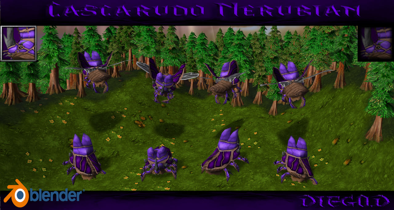 Cascarudo Nerubian by DiegoDModels on DeviantArt