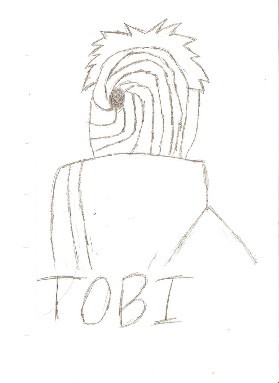 My Drawing of Tobi by ShadowElectivire on DeviantArt