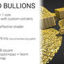 Gold bullions