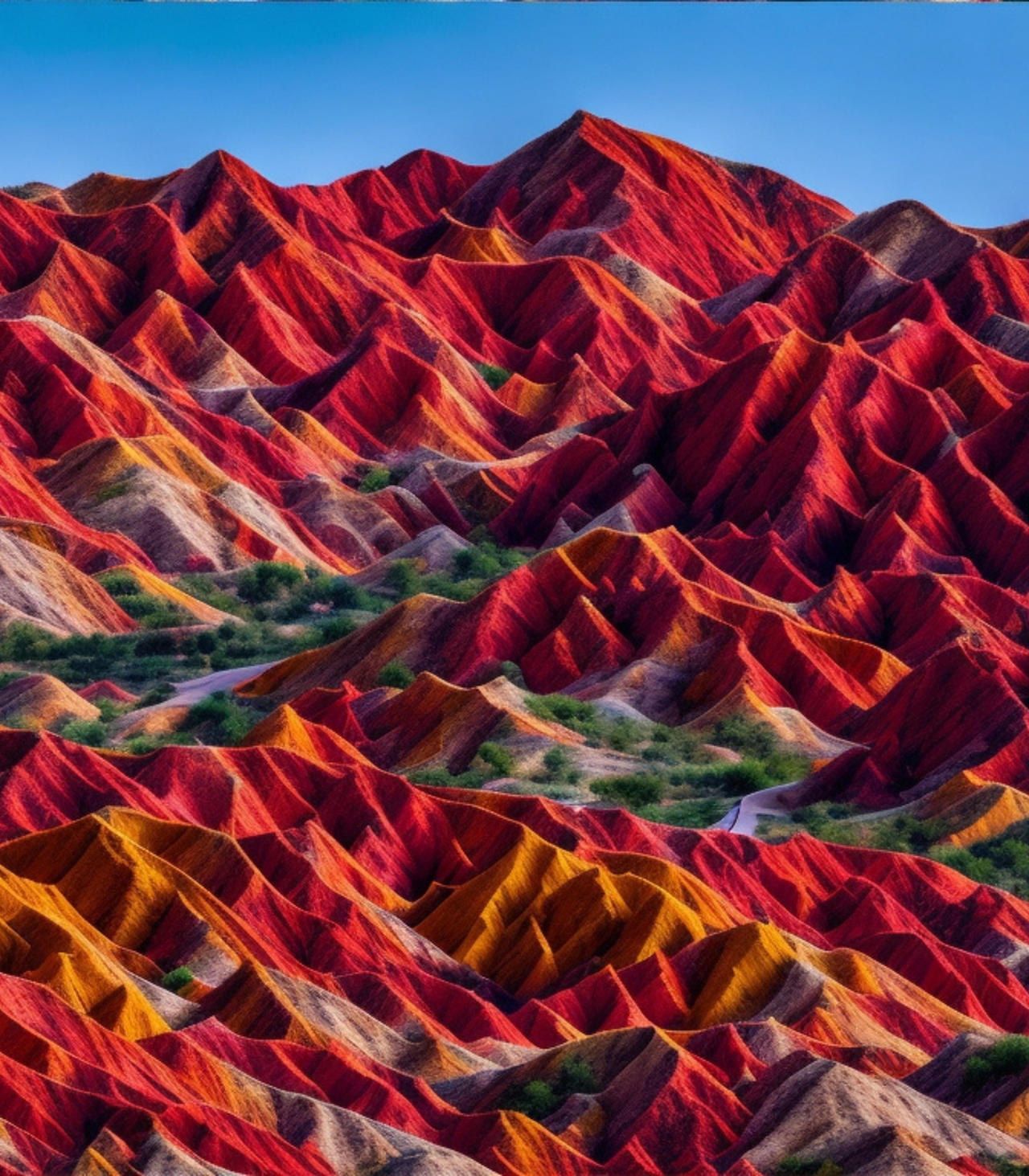 Zhangye Danxia Landform in Gansu, China by R-ARTS01 on DeviantArt