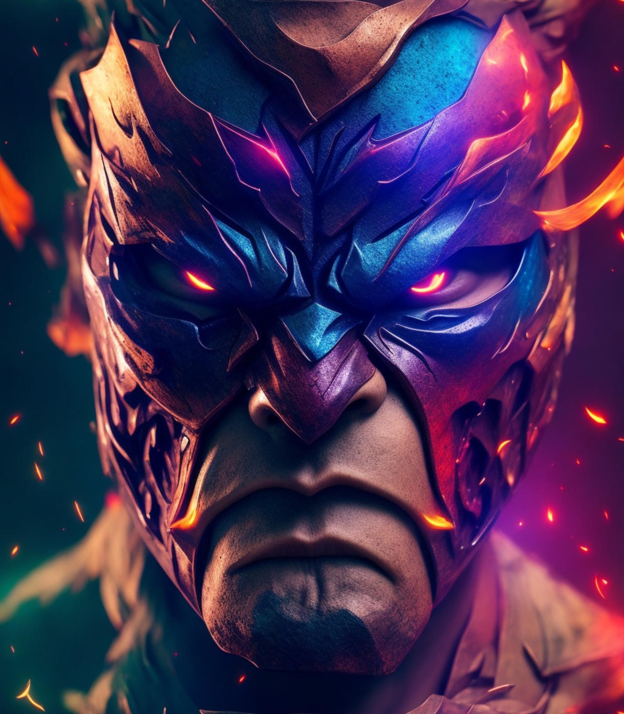 Very angry mask man by R-ARTS01 on DeviantArt