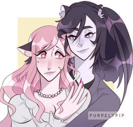 [at] gigifeh / couple oc!!