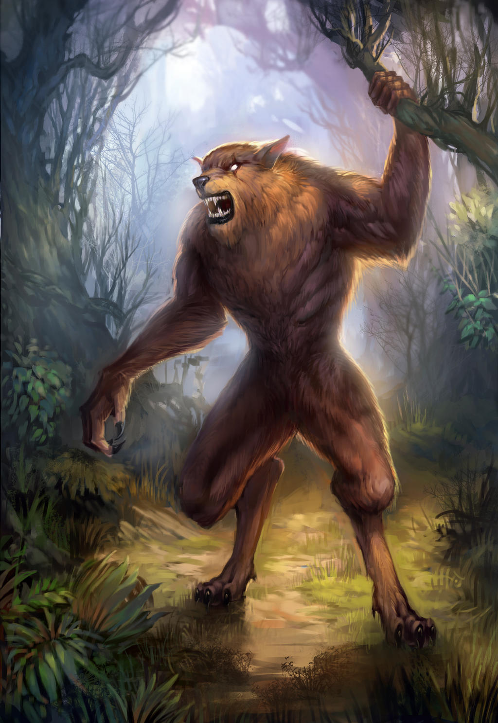 Deviantart Pythos Werewolf Werewolf by LeKsoTiger on DeviantArt