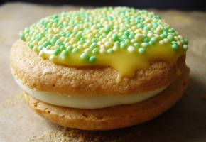 Lemon and Lime Whoopie Pie