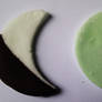 Peppermint and chocolate Patties  Moons