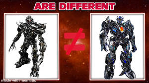Megatron and Galvatron are different in DV