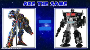 Optimus and Nemesis are the same